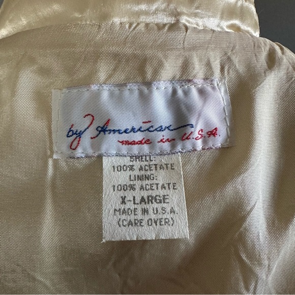 Vintage By American Good River Casino Shiny Jacket - Picture 11 of 14